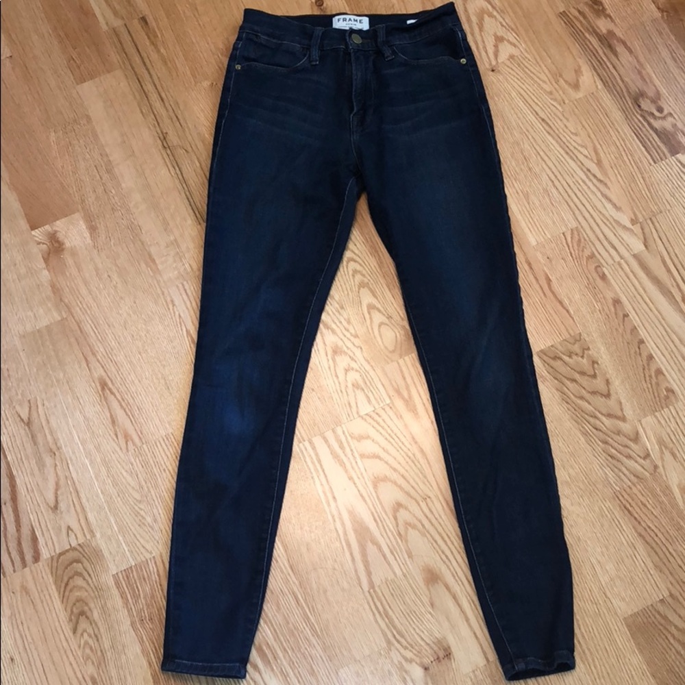 Frame Le High Skinny in Harper